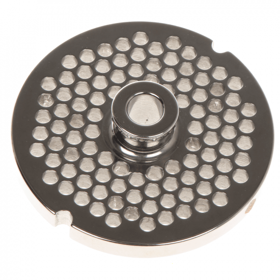Placa para picadora de carne  N.12 - agujeros de  &Oslash; 6 mm - di&aacute;metro placa 69 mm