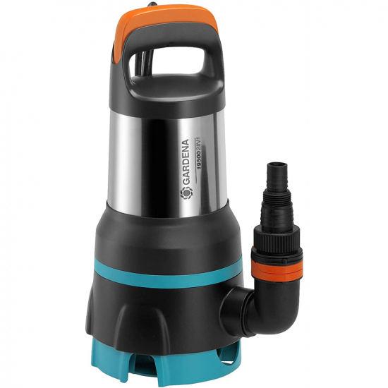 Bomba Gardena Acquasensor 19500 2 en 1  para agua limpia y sucia - de acero inoxidable