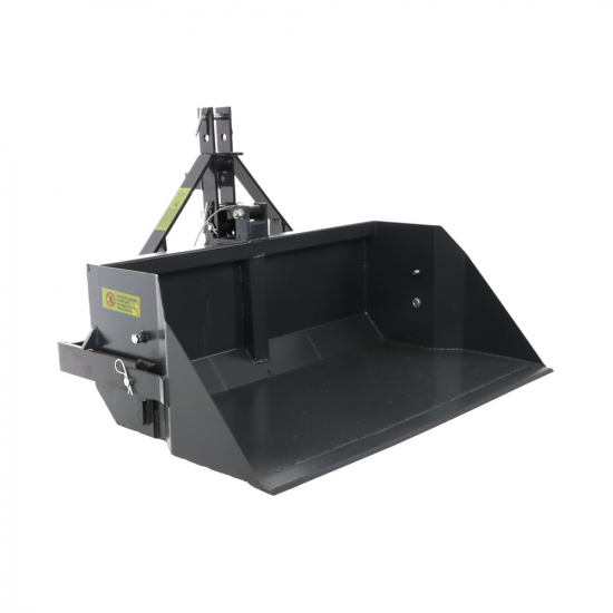 BlackStone B-PAL 100 - Pala trasera para tractor - de 100 cm - Capacidad 400 Kg