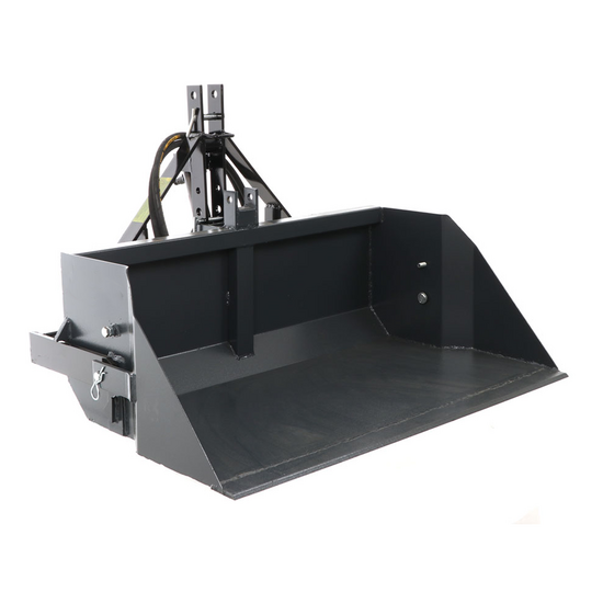 BlackStone B-PAL H 120 - Pala trasera hidr&aacute;ulica para tractor - de 120 cm - Capacidad 400 Kg