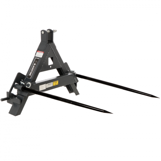 Blackstone B-BF 1100 - Horquillas para pacas - Enganche de 3 puntos para tractor