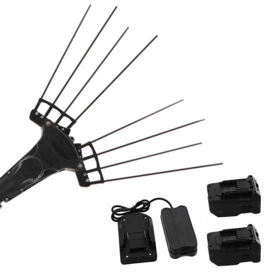 Zanon Albatros PRATIK C/AL 300 - Vareador de aceitunas con bater&iacute;as de litio - 2x (36 V - 5 Ah)