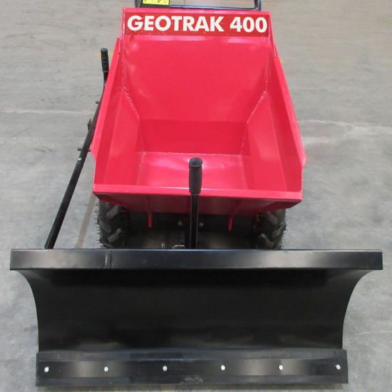 Cuchilla delantera para motocarretilla GeoTech-Pro GEOTRAK 400 - Caj&oacute;n de 400Kg
