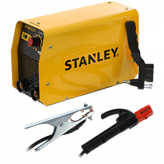 Soldadora inverter con electrodo MMA Stanley WD130IC1 - con Kit MMA - Ciclo 15%@130A