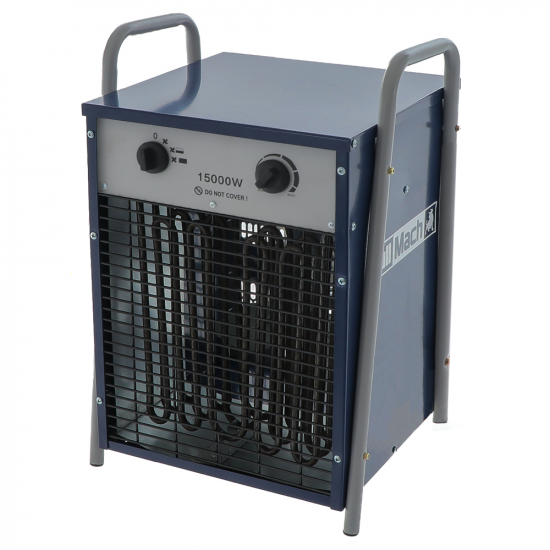 BullMach BM-EFH 15H - Generador de aire caliente trif&aacute;sico con ventilador - 15 kW