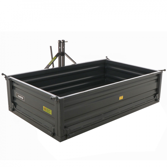 Caj&oacute;n de transporte para tractor Blackstone B-TB 180  - Basculante - 3 laterales abatibles