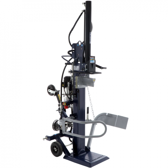 BullMach BM-LS-ET-T 16 V - Astilladora de le&ntilde;a h&iacute;brida - Vertical - El&eacute;ctrica y a tractor