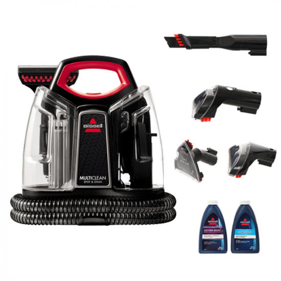 Limpiador para alfombras BISSELL MultiClean Spot&amp;Stain - 330 W - escaleras, tapicer&iacute;a, coches y alfombras