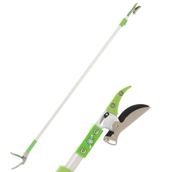  Verdemax - Tijera Telesc&oacute;pica - Manual con p&eacute;rtiga alargadora 180 - 300 cm