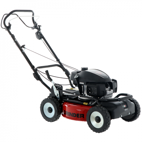 Cortac&eacute;sped autopropulsado de gasolina GRINDER 52 VH  - Con motor Honda GCVx 200  - Corte 52 cm - doble cuchilla mulching