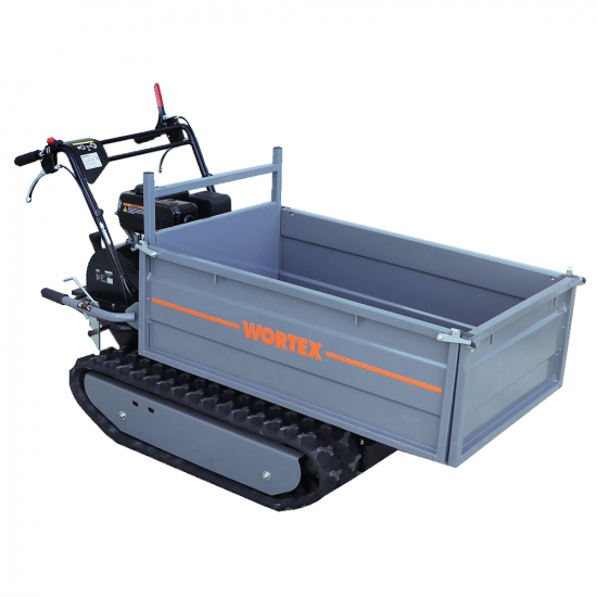 Carretilla con motor de orugas Wortex SFL 500 - Caj&oacute;n extensible con capacidad de 500 kg