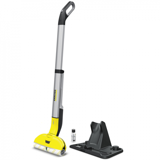 Karcher EWM 2 - Fregadora de suelos de bater&iacute;a sin cables 3 en 1: lava, seca y aspira
