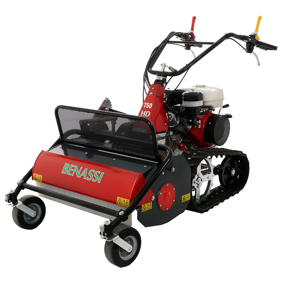 Benassi T750 SHD - Desbrozadora de orugas profesional de martillos - Honda GX270