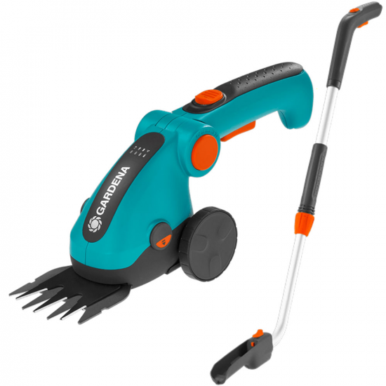 Gardena ComfortCut - Tijeras cortac&eacute;sped de bater&iacute;a con p&eacute;rtiga - 3.6V 3Ah