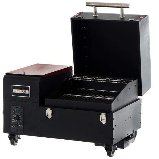 Royal Food Pelletto 140 W - Barbacoa port&aacute;til de pellet