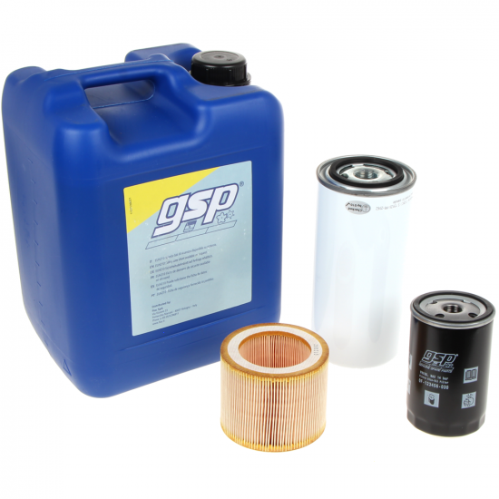 Kit filtros + aceite para compresores Fiac de la l&iacute;nea NEW SILVER 5,5-20(HP)