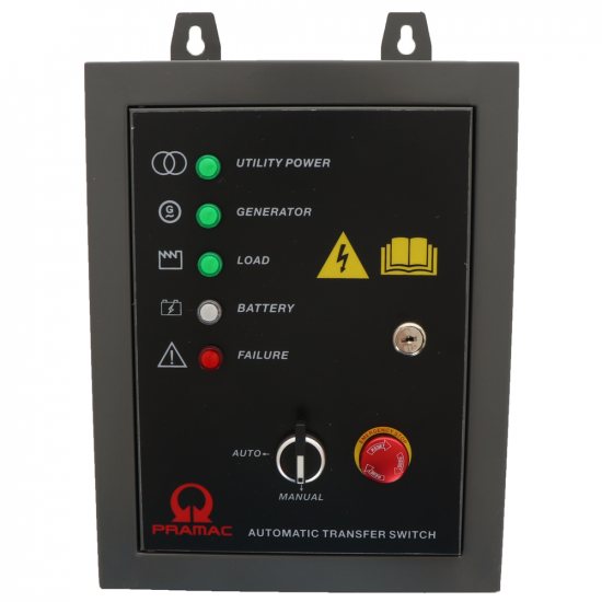 Panel ATS monof&aacute;sico Pramac para generador WS 6200 ES ATS