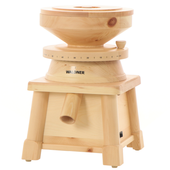 Waldner Family - Molino de harina en Pino Cembro con piedra - 400W