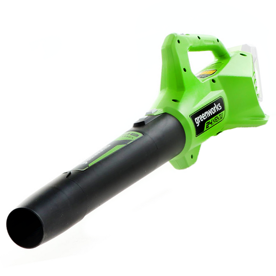 Greenworks G24ABO - Soplador de bater&iacute;a axial - BATER&Iacute;A Y CARGADOR NO EST&Aacute;N INCLUIDOS