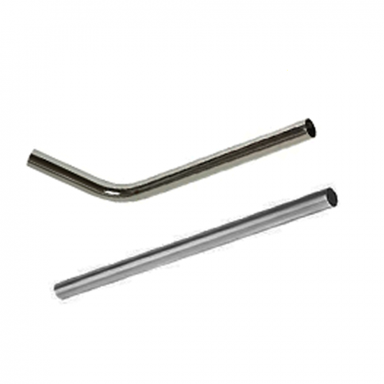 2 Tubos de metal cromado COMET