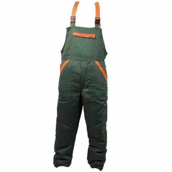 Peto de trabajo anticorte para motosierra - talla XXL - peto de seguridad