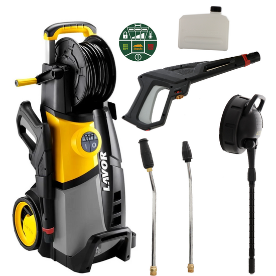 Hidrolimpiadora LAVOR LVR5 PLUS 150 DIGIT - Caudal Máx 8.33 l/min - 150 bar