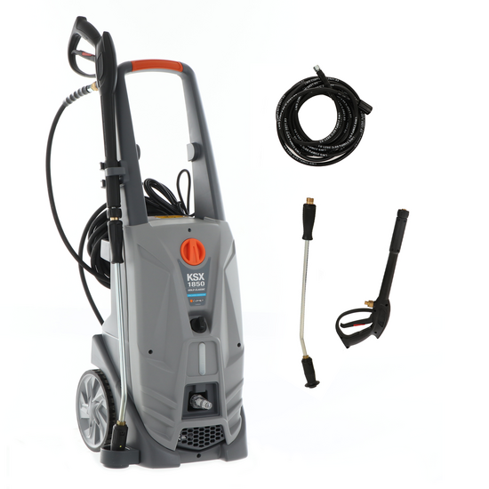 Comet KSX 1850 Gold Classic - Hidrolimpiadora de agua fr&iacute;a semiprofesional - 160 bar - 510 l/h