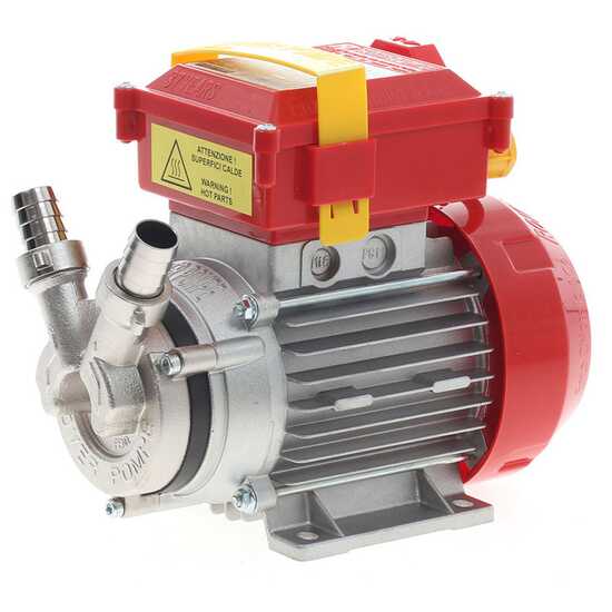 Rover Novax 20 B - Bomba el&eacute;ctrica de trasiego - Electrobomba para l&iacute;quidos calientes y cerveza - Monof&aacute;sica - 230 V