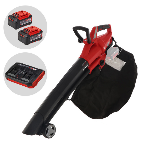Soplador aspirador para hojas Einhell GE-CL 36 Li E - 2x 18V 5.2Ah
