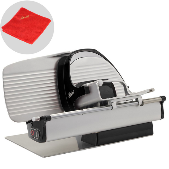 Berkel Home Line Plus 250 Negra - Cortadora de fiambre con cuchilla 250 mm