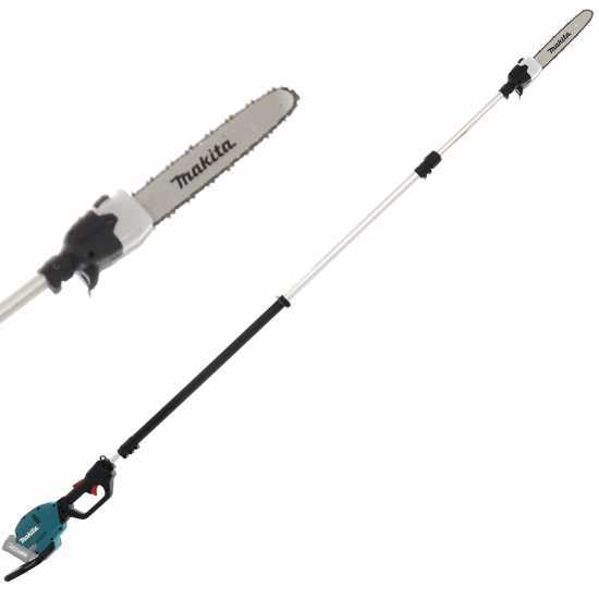 Podadora el&eacute;ctrica de bater&iacute;a con p&eacute;rtiga telesc&oacute;pica Makita UA004GZ de 40V - Sin cargador ni bater&iacute;a