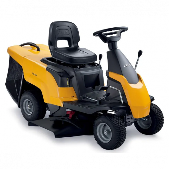 Tractor cortac&eacute;sped Rider Stiga COMBI 166 - Motor 224 cc - Ancho de corte 66 cm