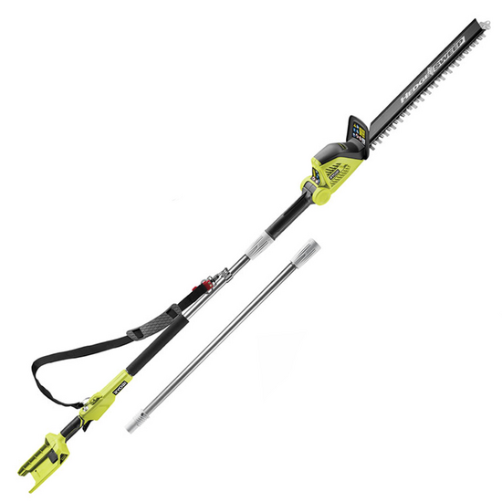 Cortasetos con barra alargadora de bater&iacute;a RYOBI RY36PHT50A-0 36 V - 2 Ah - cuchilla de 50 cm - SIN BATER&Iacute;A NI CARGADOR