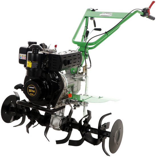 Lampacrescia MGM DL812 - Motoazada diesel 5 HP - Motor Loncin