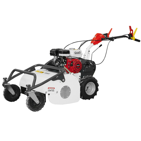 Barbieri G760 - Desbrozadora profesional de martillos - Honda GX200