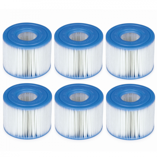 Cartucho de filtro modelo &quot;S1&quot; 6pz Intex 29011
