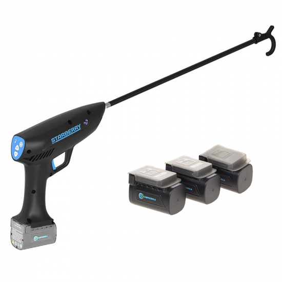 Vareador de ar&aacute;ndanos el&eacute;ctrico Campagnola Starberry MD2 - 3 bater&iacute;as 14.4V 2.5AH