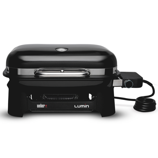 Weber Lumin Compact Black - Barbacoa el&eacute;ctrica port&aacute;til