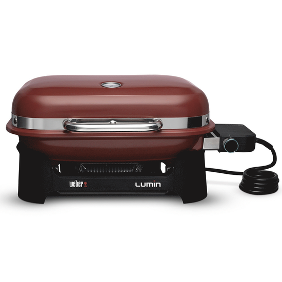 Weber Lumin Compact Red - Barbacoa el&eacute;ctrica port&aacute;til
