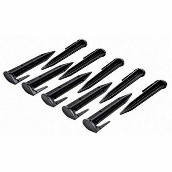 Serie de 100 estacas bloquea cables