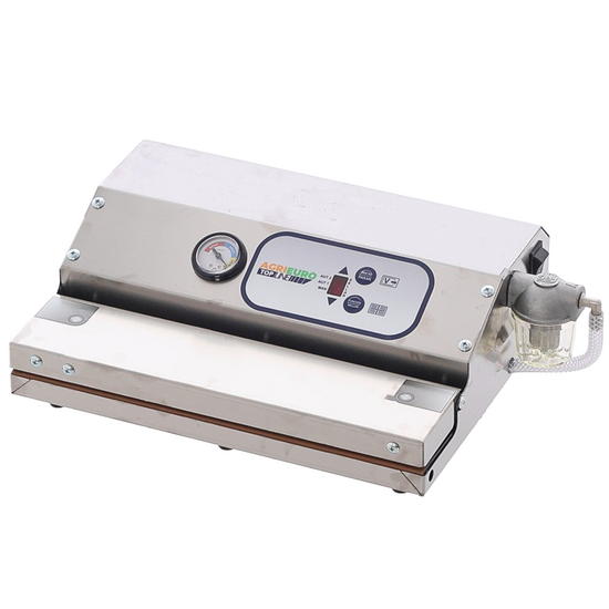 Envasadora al vacío profesional EURO 420 INOX - Barra de soldadura de 42 cm
