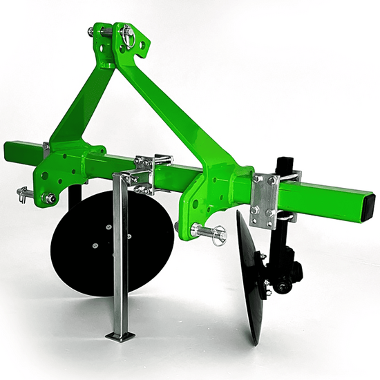Seven Italy Simply - Disco aporcador - Serie ligera - Bastidor de 120 cm - Para tractores con enganche de tres puntos