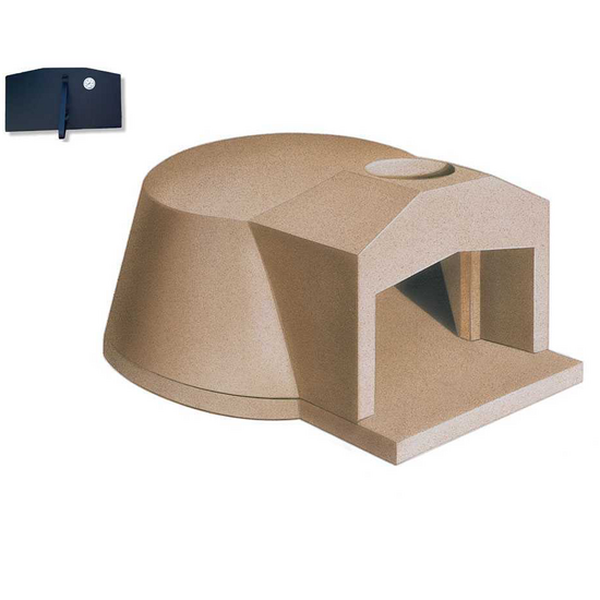 Linea VZ F1 - Horno de le&ntilde;a de empotrar, c&aacute;mara &Oslash; 85 cm - Capacidad de cocci&oacute;n 3 pizzas