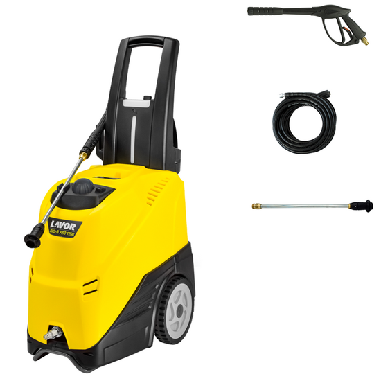 Lavor RIO-R PRO 1208 - Hidrolimpiadora de agua caliente semiprofesional - 160 bar - 450 l/h