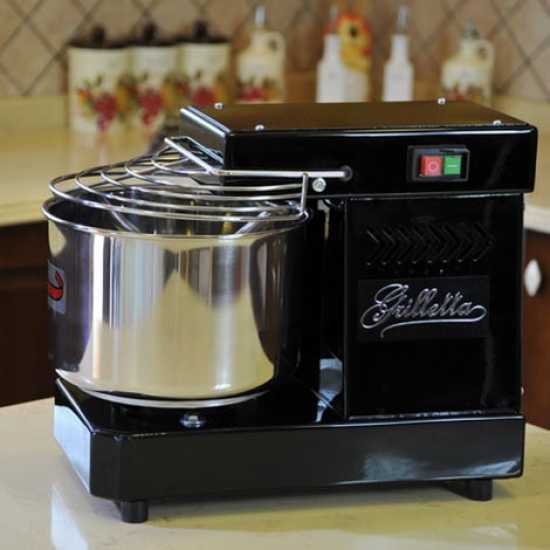 Famag Grilletta IM 5/230 1 Velocidad negro - Amasadora de espiral 5 kg 