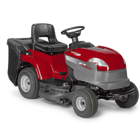 Tractor cortac&eacute;sped con recogedor Castelgarden XDC 140 cambio mec&aacute;nico &iexcl;Elige tu accesorio GRATUITO!