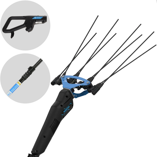 Campagnola Master - P&eacute;rtiga Carbono y Aluminio 185-270 cm - Vareador de aceitunas el&eacute;ctrico de bater&iacute;a