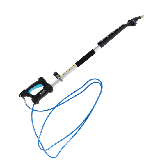 Lanza telesc&oacute;pica de 6 secciones extensible hasta 5.5 m para hidrolimpiadoras