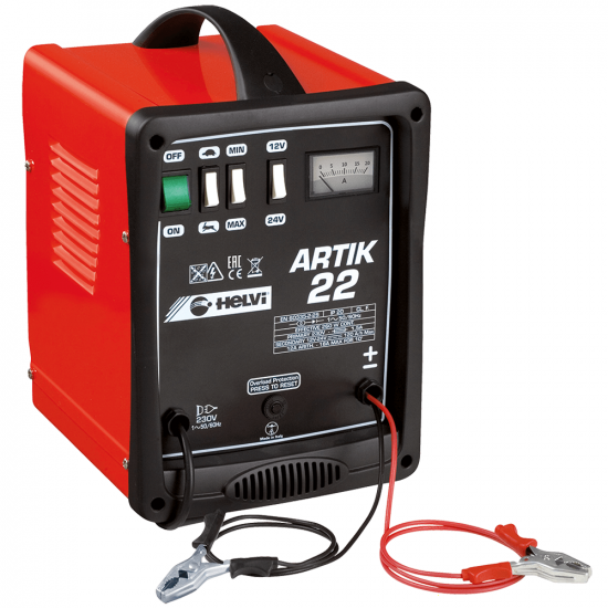 Helvi Artik 22 - Cargador de bater&iacute;as - 12/24V - Monof&aacute;sico