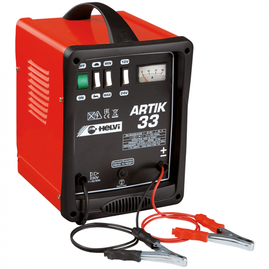 Helvi Artik 33 - Cargador de bater&iacute;as - 17 A - 12/24V - Monof&aacute;sico